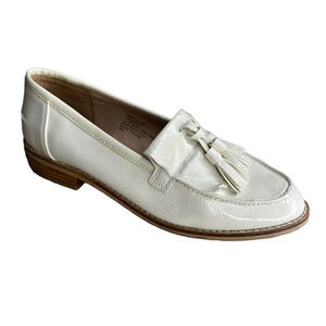 Steve Madden Cream Tassel Loafers 6.5